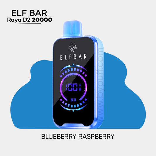 Elf Bar Raya D2 20000 Blueberry Raspberry