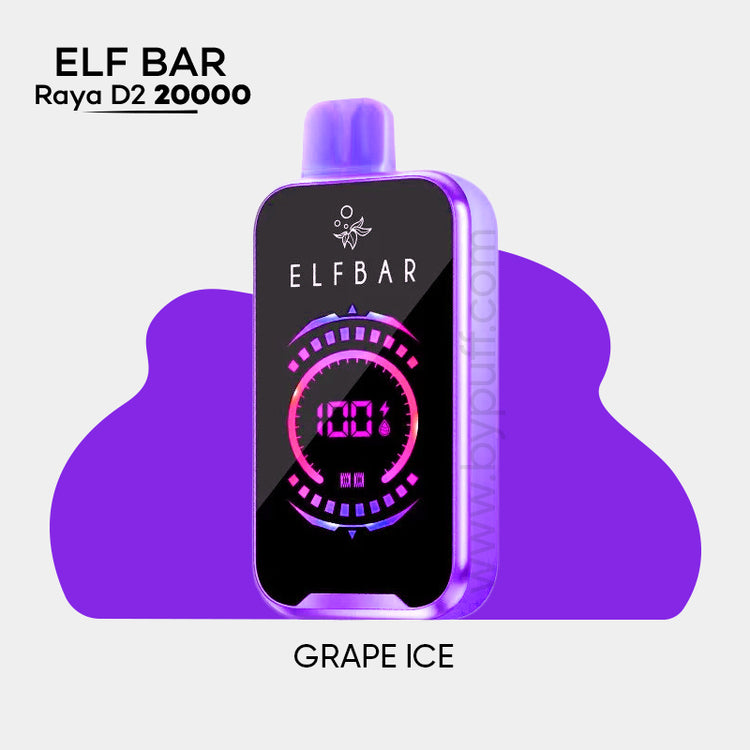 Elf Bar Raya D2 20000 Grape ice
