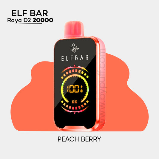 Elf Bar Raya D2 20000 Peach Berry