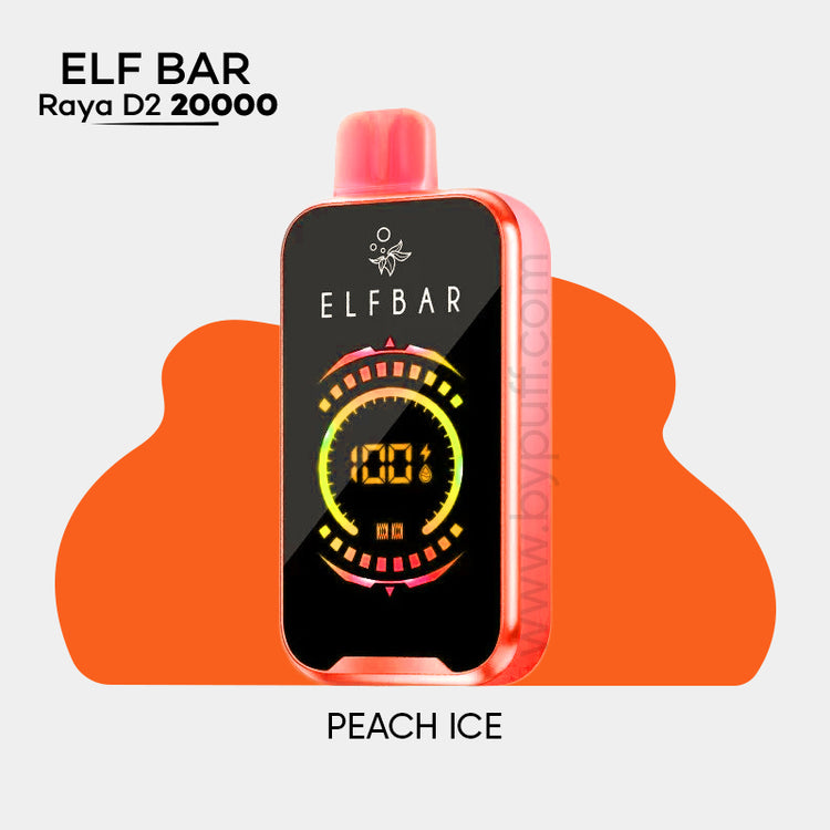 Elf Bar Raya D2 20000 Peach ice