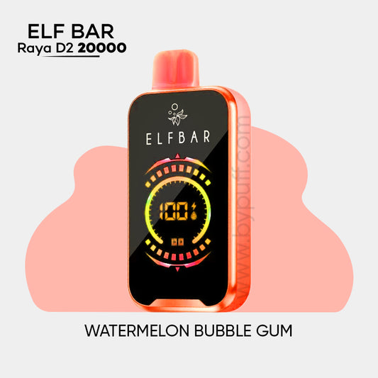 Elf Bar Raya D2 20000 Watermelon Bubble Gum
